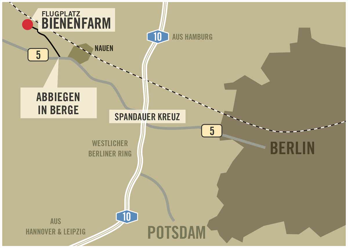 Wegbeschreibung-Karte